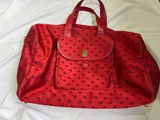 Vintage Moschino Cheap And Chic Red Boston Duffle Bag Pouch Japan Rare