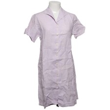 120% Lino, Blusenkleid, Größe: 42, Lila, Leinen, Damen #sFU