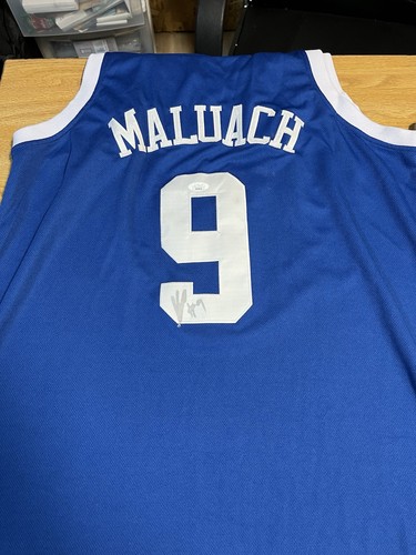 DUKE BLUE DEVILS-KHAMAN MALUACH SIGNED AUTOGRAPHED JERSEY JSA COA - Picture 1 of 9
