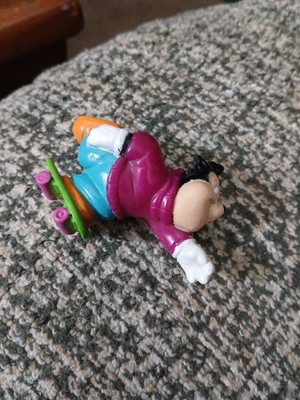 Disney PJ Pete Jr Goofy Goof Troop Skateboarding Vtg 80s 90s Small PVC Figurine