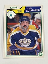 1983-84 O-Pee-Chee Hockey #161 - Terry Ruskowski - Los Angeles Kings