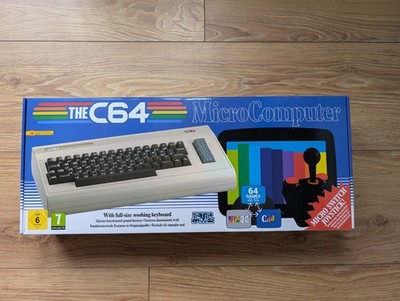 The C64 Maxi In OVP, Commodore 64, Mit Netzteil Und Anleitung
