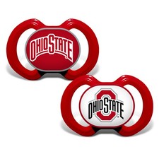 BabyFanatic - Ohio State Buckeyes - Officially Licensed NCAA Pacifier 2-Pack