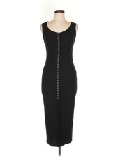 Reformation Women Black Cocktail Dress L