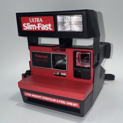 Vintage Polaroid Spirit 600 Instant Camera Ultra Slim Fast Promotional  (Works)
