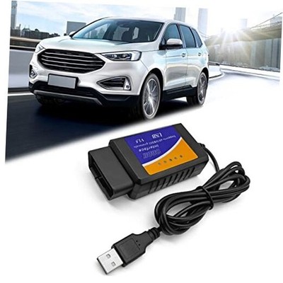 OBDII USB V1.5 Scanner OBD2 Adapter Diagnostic Cable for Multi-Brands CAN-Bus 