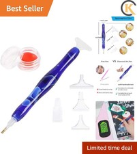 Diamond Painting Pen, Handmade Resin Diamond Painting Tools with Glue Clay an...