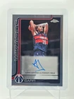 ALEX SARR 2025-26 TOPPS CHROME UPDATE AUTOGRAPH AUTO #TCA-AS WIZARDS Q4496