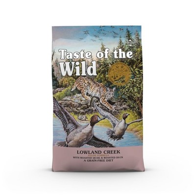 TASTE OF THE WILD Lowland Creek Getreidefrei Wachtel Trockenfutter Katzen 2 kg