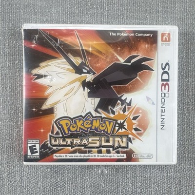 Nintendo Pokemon Ultra Sun Nintendo 3DS JRPG E (2017) NTSC-U/C Case Manual
