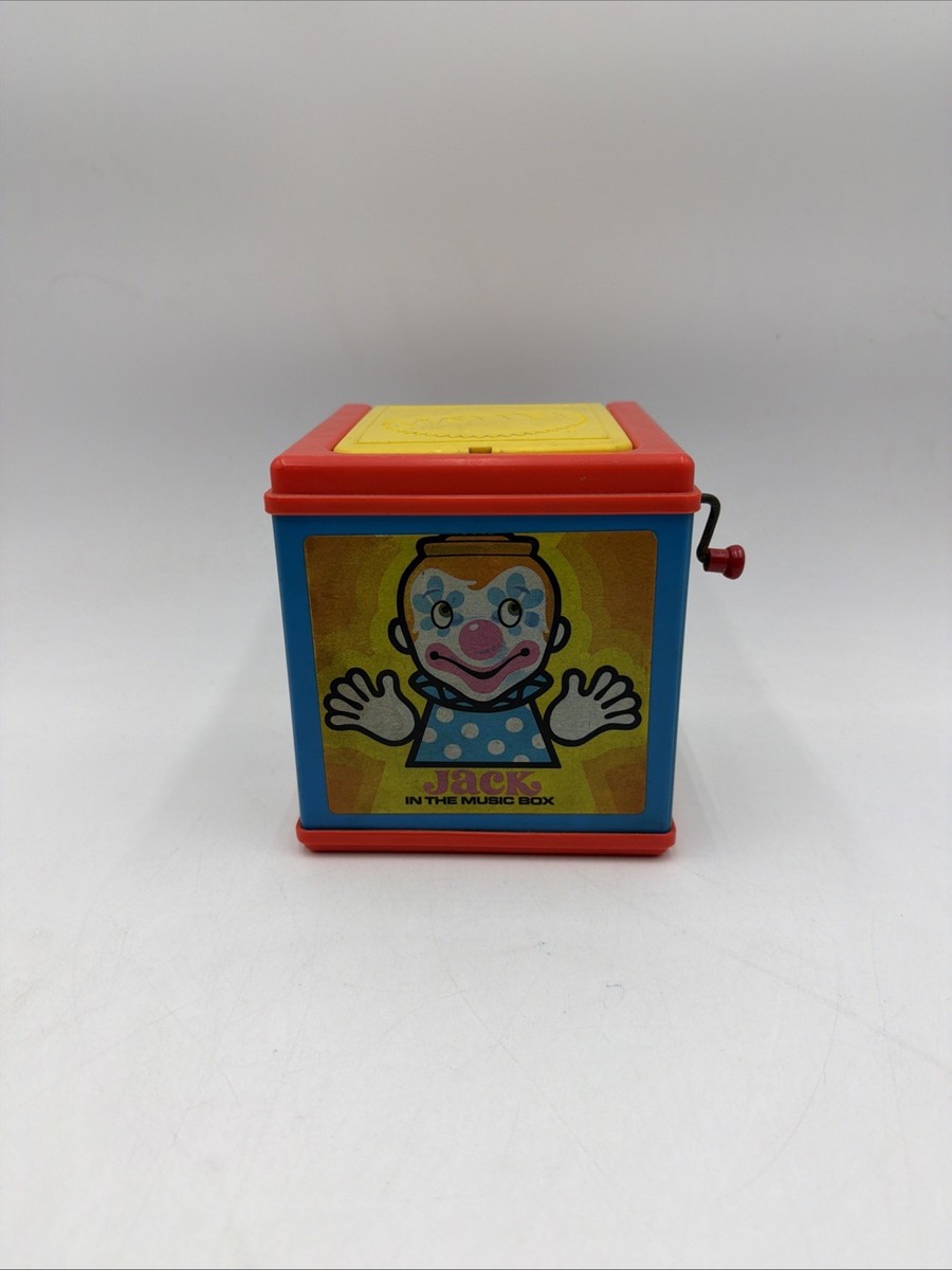 Jack Vintage 1976 Mattel USA Jack in the Music Box Working | eBay