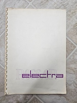 PASSAP ELECTRA motor-drive Instruction Manual for Knitting Machine Duomatic