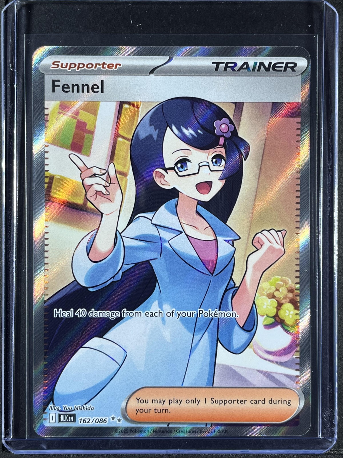 Fennel #162/086 SV: Black Bolt 250001