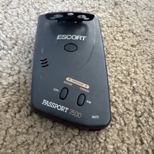 Escort Passport 7500 Radar Detector - As Is - No Cables/Accessories - Not tested