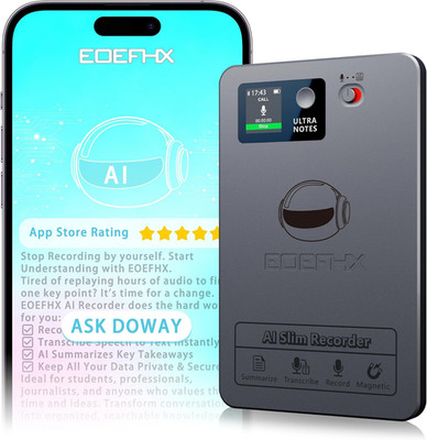 AI Voice Recorder, Transcribe & Summarize with Deep AI Analysis, Support 152 Lan