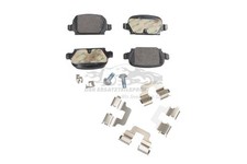 Bremsbeläge hinten für Opel Corsa C 93176117