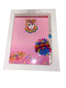 Lisa Frank Stationary Set Mardi Gras Clown Paper Cards Envelopes 90s INCOMPLETE