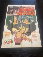 Santo en el Tesoro de Dracula 1969 1 Sheet Original Movie Poster