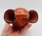 Maricopa Wedding Vase Piipaash Redware 7.25" H Black Designs LZP6 — photo 9