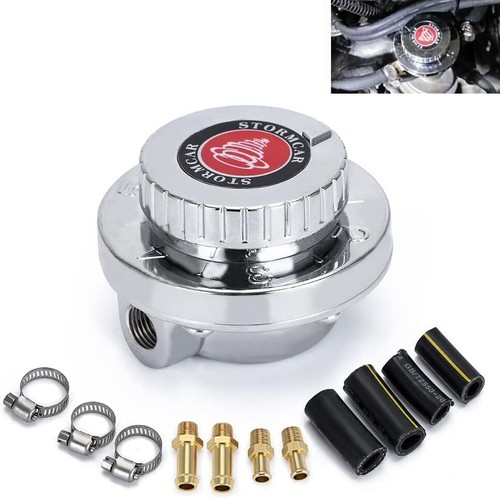 1-6 PSI Universal Adjustable Fuel Pressure Regulator Kit For Carburetor Engine & - Picture 6 of 12