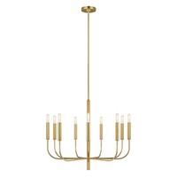 Kronleuchter Metall Jugendstil In Messing Ø76Cm HäNgeleuchte Esstisch Wohnzimmer