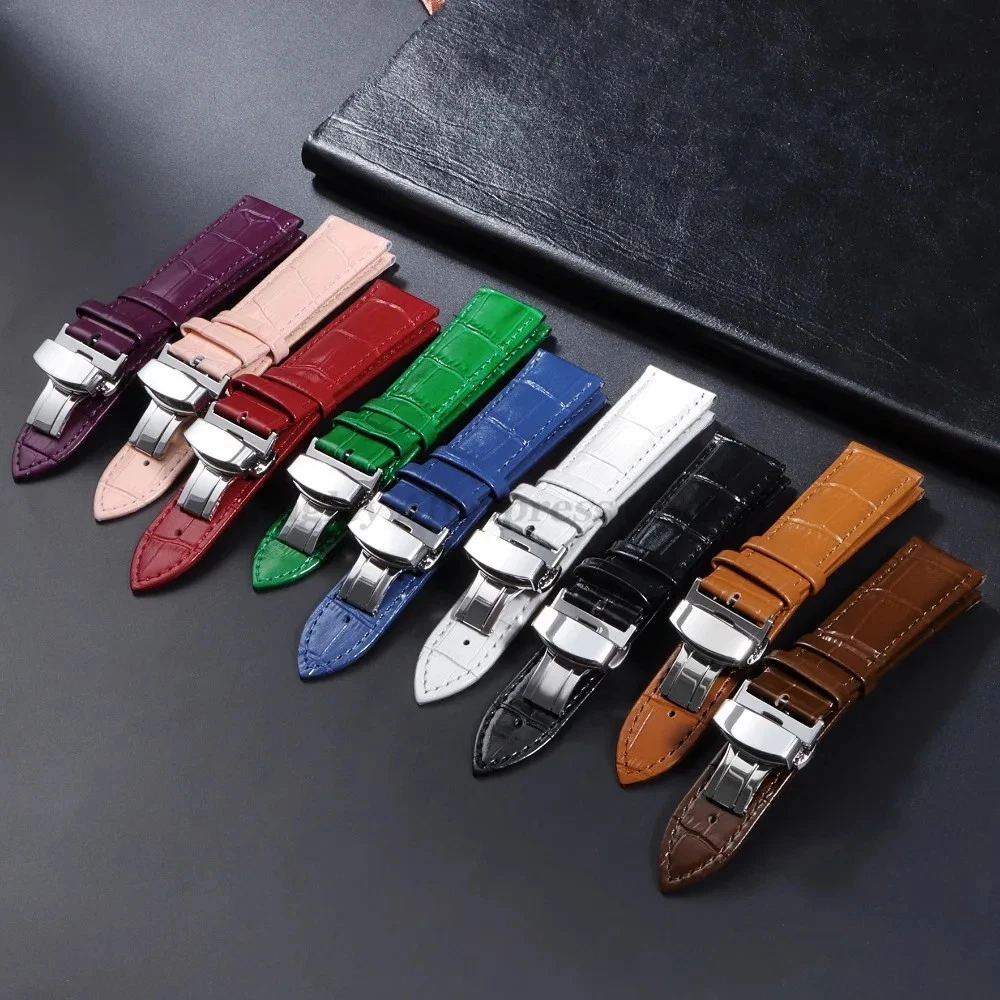 Crocodile Watch Band 18mm for sale | eBay
