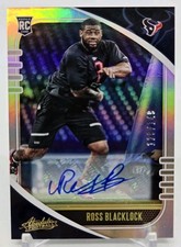 2020 Panini Absolute ROSS BLACKLOCK Spectrum Signatures RC Auto /149 Texans #189
