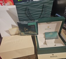 Rolex Presentation Watch Box Case with Certificate Empty