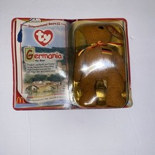 TY GERMANIA The Bear International Bears II McDonalds Teenie Beanie Babies  1999