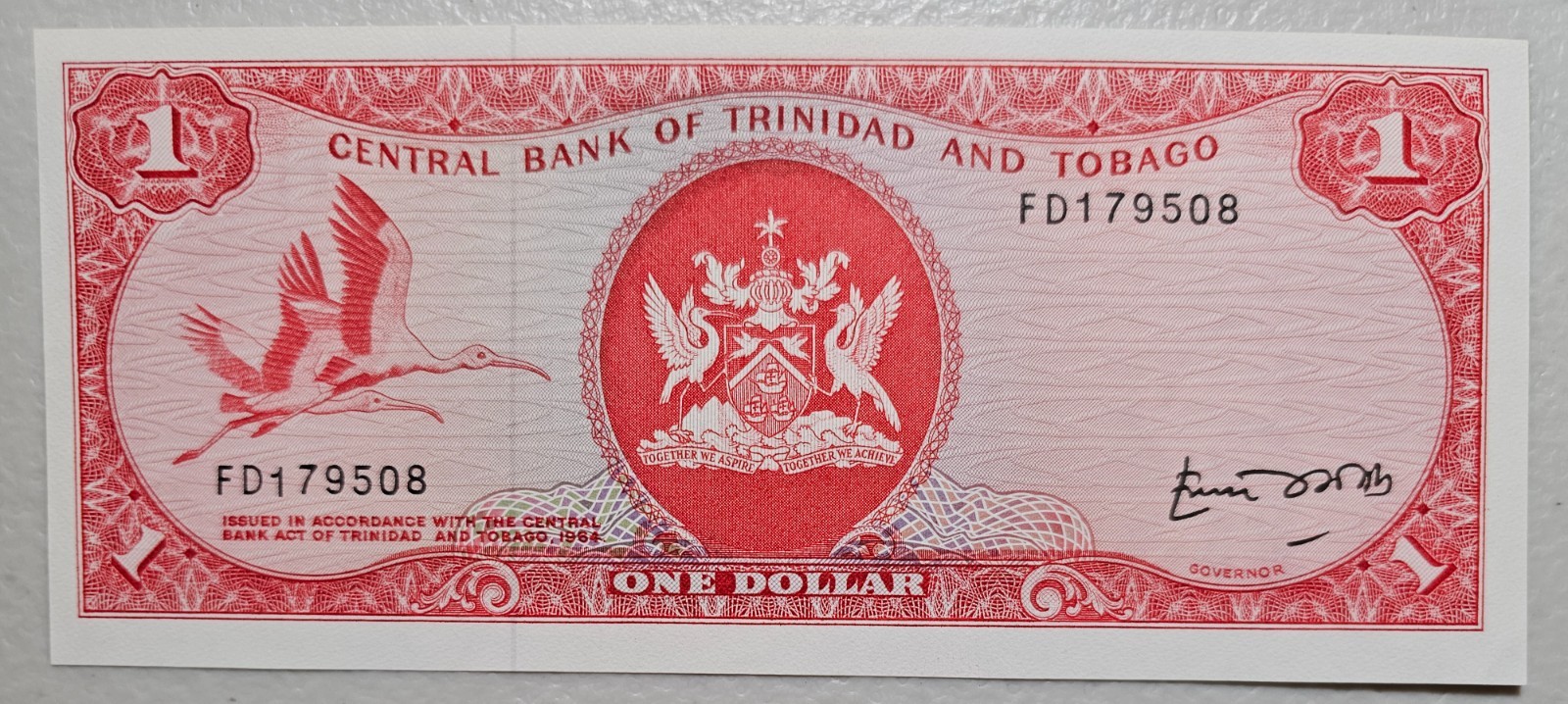 Trinidad & Tobago 1 Dollar 1977 Unc