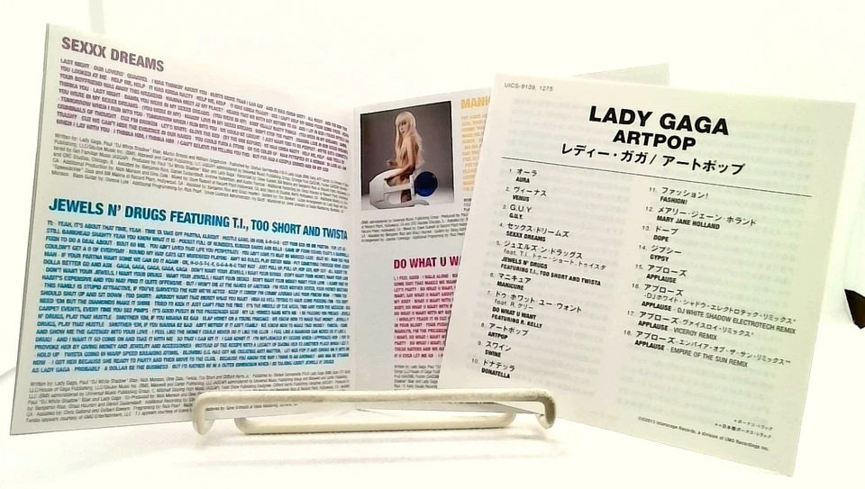 ARTPOP [CD/OBI] Lady Gaga [Bonus track] first Limited edition/Pop - Image 4 of 4