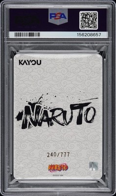 PSA 10 KAYOU Naruto English Series 3 Chapter Jin NRSA Tsunade 240