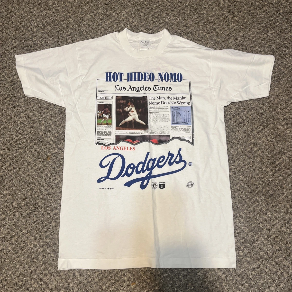 90s “HIDEO NOMO” Tee made in usa tシャツ　M Hideo Nomo MLB Shirts for sale | eBay