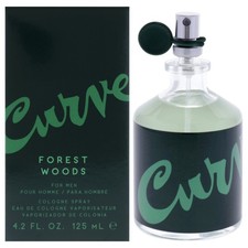 2 Pack Curve Forest Woods by Liz Claiborne for Men - 4.2 oz EDC Spray