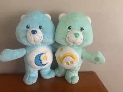 ケアベア20thアニバーサリーペア Vintage Care Bears Cuddle Pairs 2002 Bedtime Bear & Wish Bear 20th