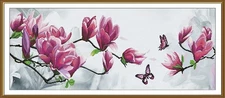 Creative Сross Stitch Embroidery Kit "When the magnolia blooms" Nova Sloboda