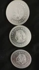 3 each Troy OZs Aztec Mayan Calendar .999 Fine Silver Round Nice Check Them Out!
