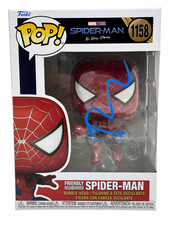 Tobey Maguire Signed Friendly Neighborhood Spider-Man Funko Pop Autograph JSA