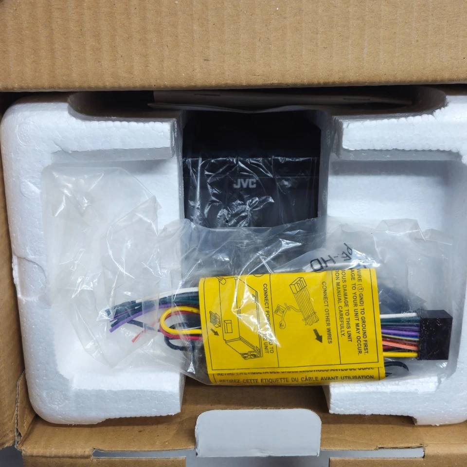 JVC Double Din Car Stereo USB CD iPod Connect Aux Input AM FM Radio New in Box - Image 2 of 4