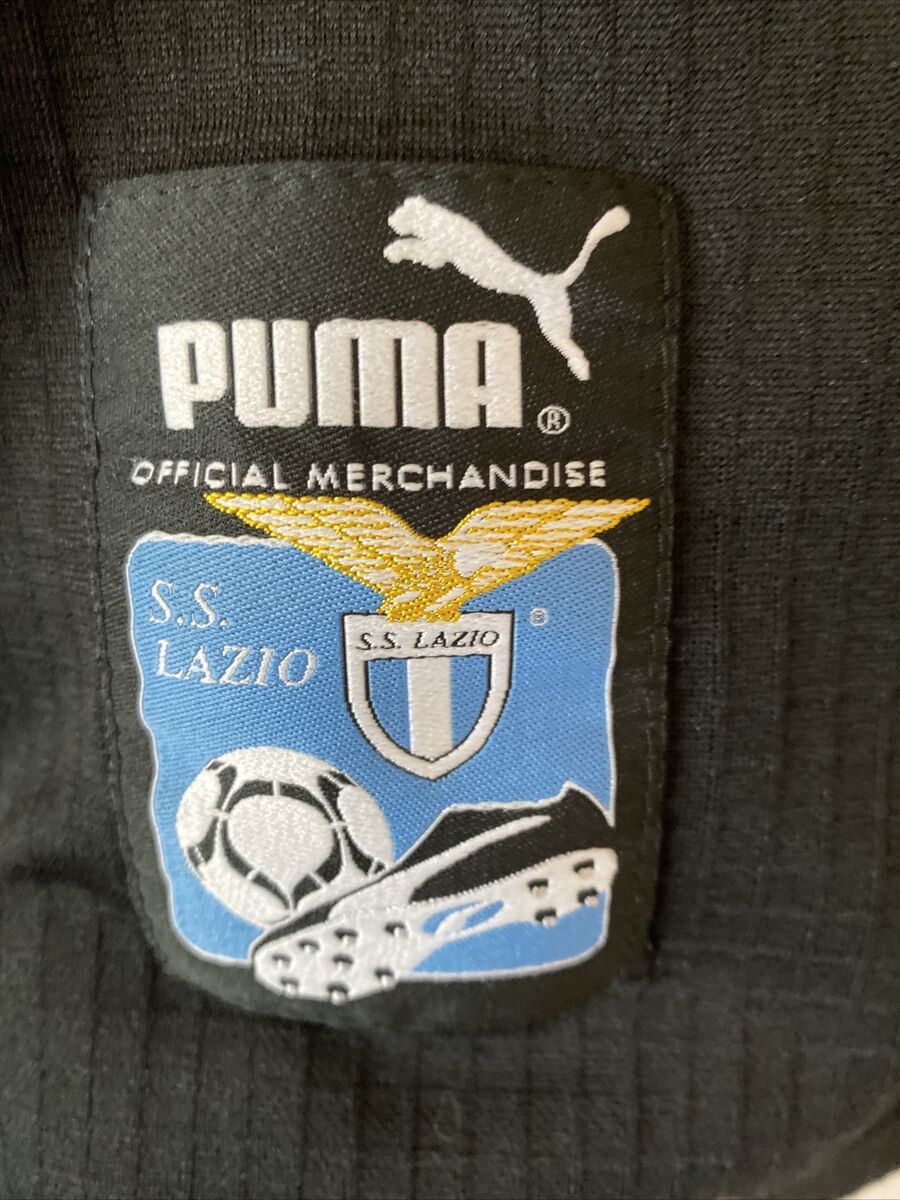 Vintage SS Lazio Soccer Black Jersey 1998-99 Puma XXL CIRIO Vintage SS Lazio Soccer Black Jersey 1998-99 Puma XXL CIRIO