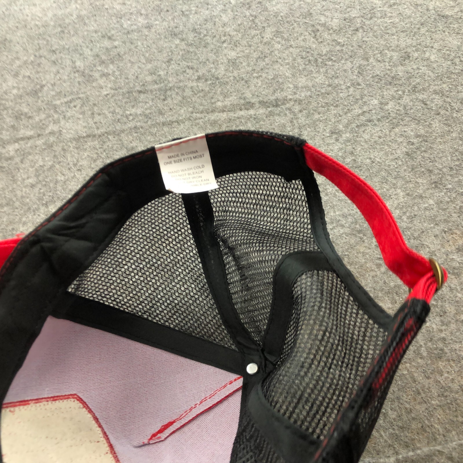 Budweiser Hat Cap Snapback Red Snapback Mesh Back… - image 9