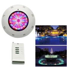 18W 252 LED RGB Underwater Swimming Pool Light Lamp  Remote Control IP68