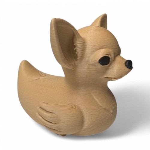 Chihuahua Duck – 3D-Printed Tiny & Sassy Pup-Duck Collectible - Picture 3 of 6