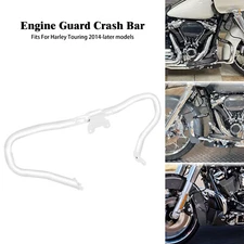 Chopped Engine Guard Highway Chrome Crash Bar Fit For Road King Street Glide 14+