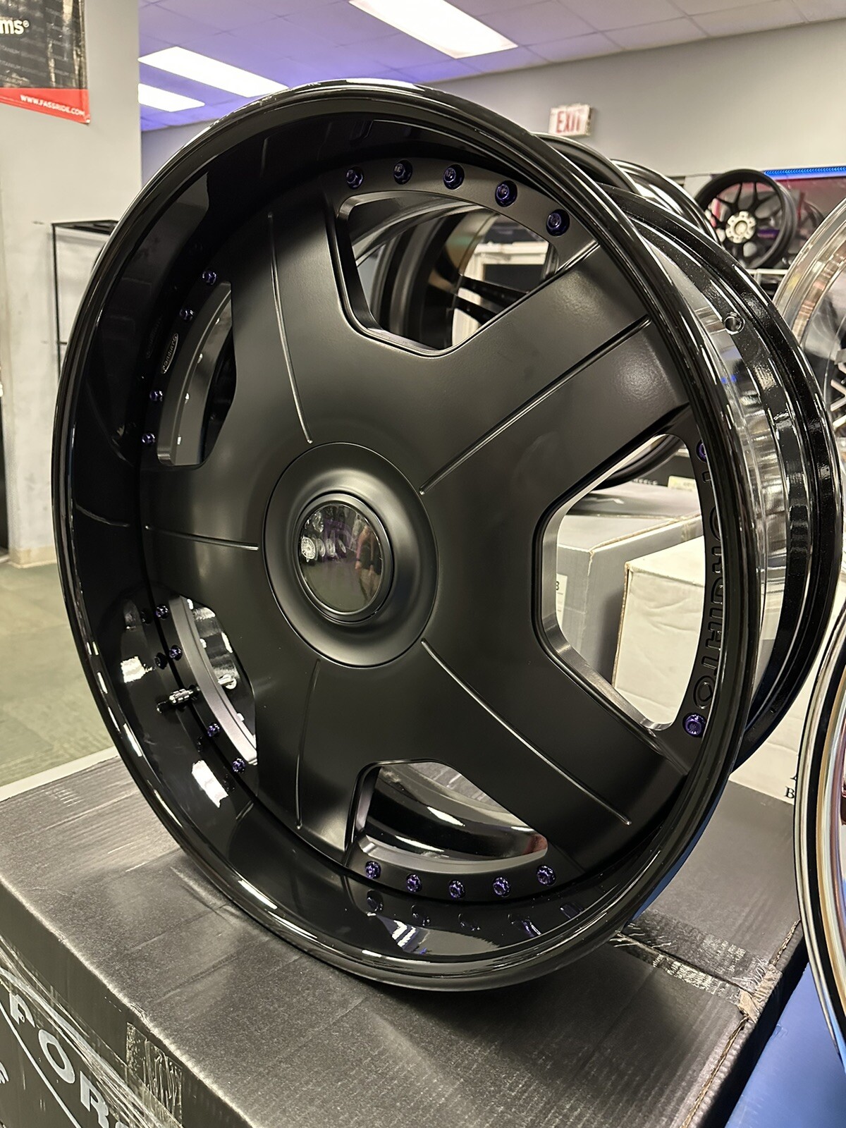 24x10 FORGIATO ALNEATO XL ROLLS ROYCE Cullinan 5x112 +25 +15 MATTE GLOSS BLACK