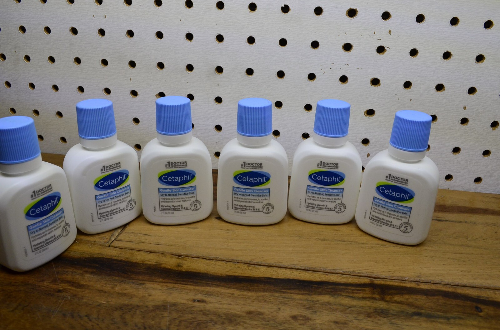 Cetaphil 6 Bottles Gentle Skin Cleanser Travel Size 2oz Bottles Each