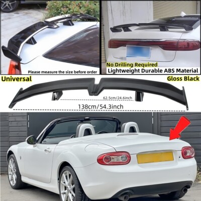 For 2006-2015 Mazda MX-5 MX-5 Miata ''PRO Style'' Trunk Lid Spoiler Wing Universal