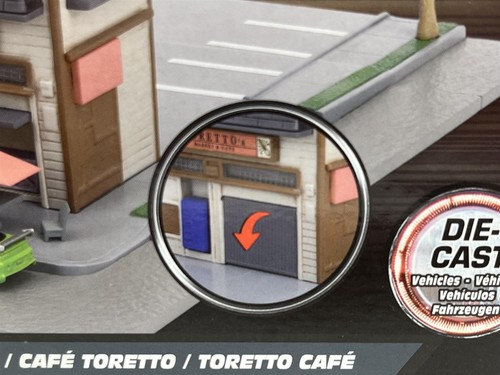 Fast and Furious Dom Toretto's Market And Cafe Diorama Nano Scene Jada 34914 - Picture 11 of 11