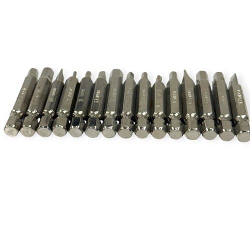 15 Pcs Mixed 2 İn Phillips, Slotted, Hex Shank Magnetic Tip, Screwdriver Bit Set - Picture 4 of 6