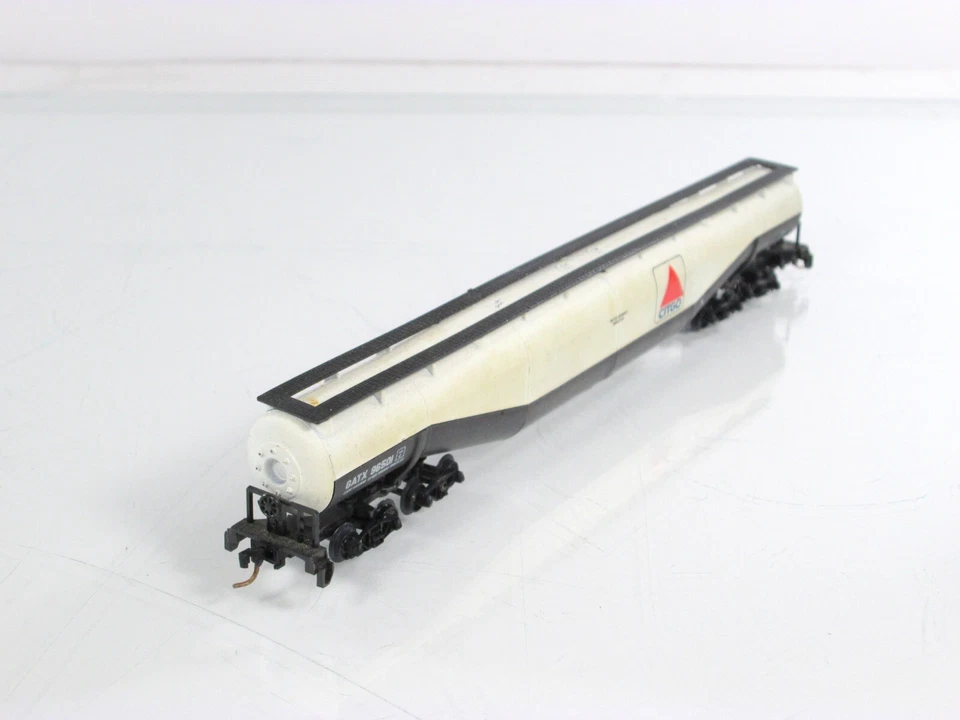 N Scale **CITGO** Jumbo 94' Tank Car, GATX 96501 -Atlas 3111, Micro Trains Cplrs - Image 3 of 4